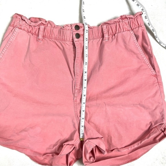 Universal Thread Target Pink High Waisted Paper Bag Baggy Shorts Size XL - Picture 10 of 15